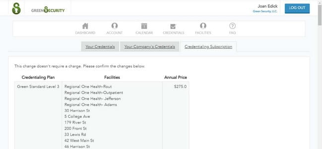 Screenshot with the "Confirm" button circled.