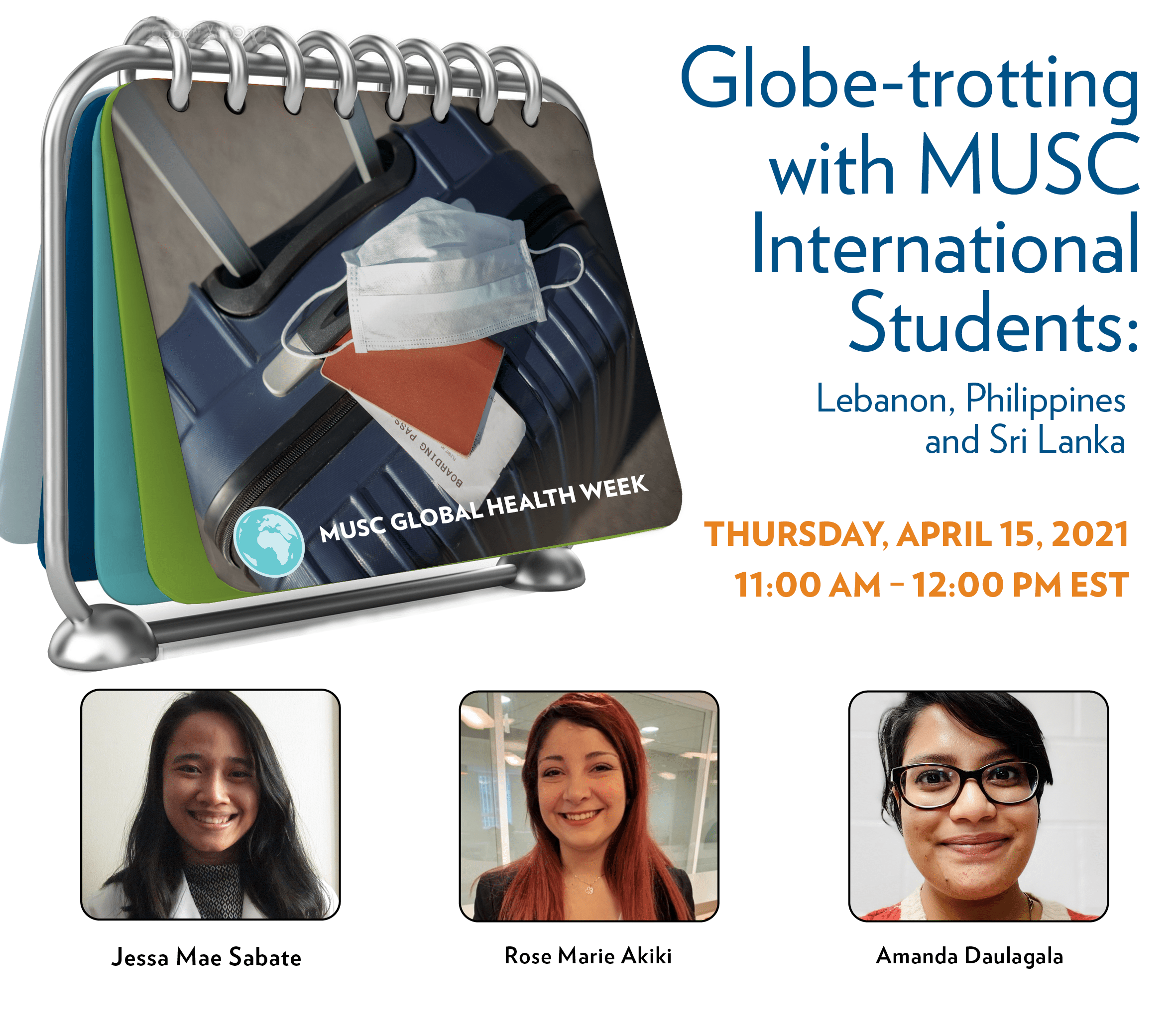 Flyer for student event.
