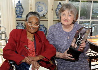 Mrs. Lavelle Higgins with Carolyn H. Jenkins, DrPH