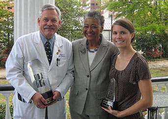 Dr. John R. Feussner, Mrs. Lavelle Higgins, Christanne M. Hoffman
