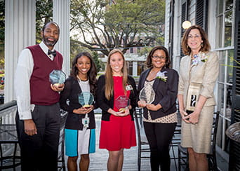 Constants Adams (COM), Kandace Joye (COM),Katie Horn (PharmD), Dr. Brandi White and Dr. Cynthia Wright