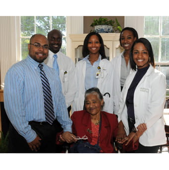 Crystal N. Johnson (COM), Daniel Odongo (SCC COP), Hyman Flower (CHP), Danielle Gill (CDM), Bridgette Copeland (CON) and Denise Sullivan, CGS(not pictured)