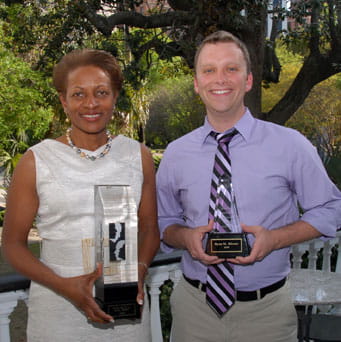 Dr. Deborah Deas and Ryan Rhome