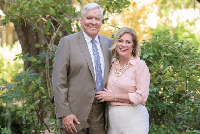 MUSC President Dr. David Cole and wife, Kathy Cole.