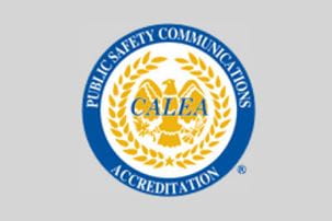 Logo for CALEA - Commission on Accreditation for Law Enforcement Agencies