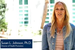 Director of Health Promotion, Dr. Susan L. Johnson