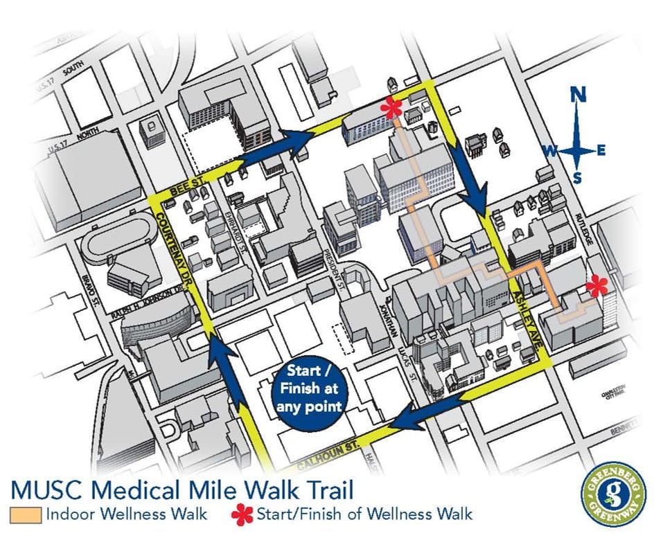 Musc Campus Map