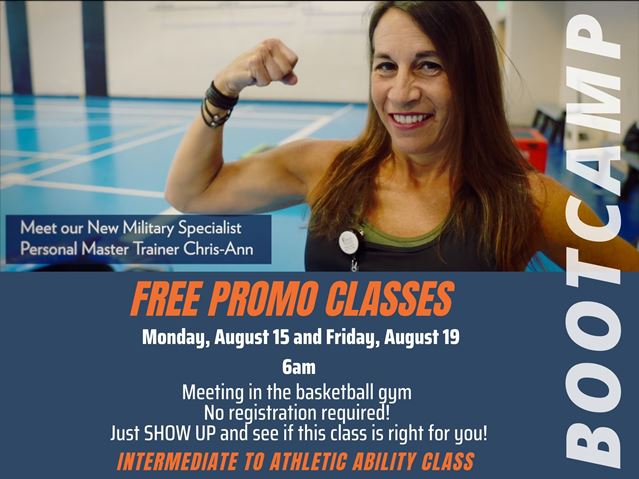 Information about bootcamp free promo classes