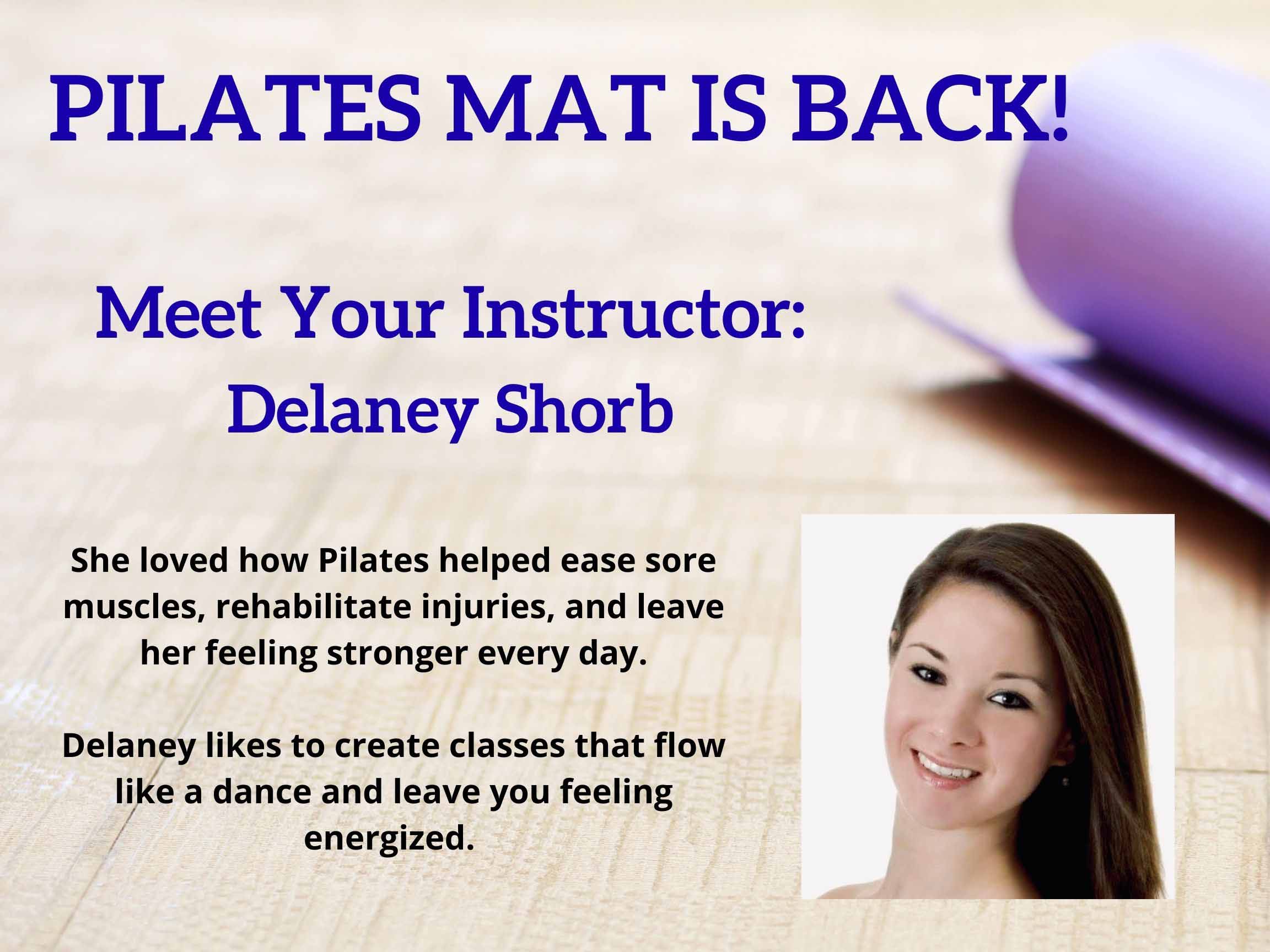 information on pilates instructor