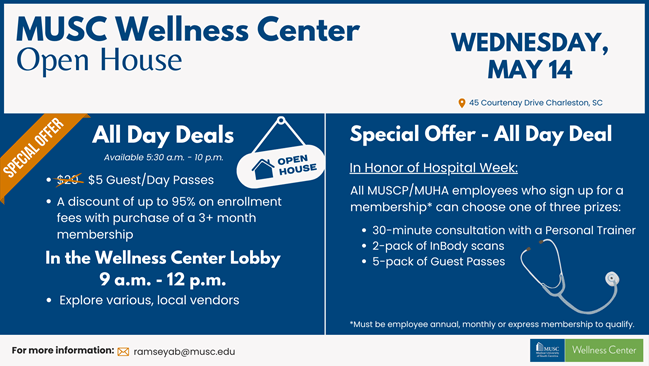 MUSC Wellness Center Open House