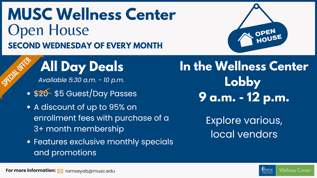 MUSC Wellness Center Open House