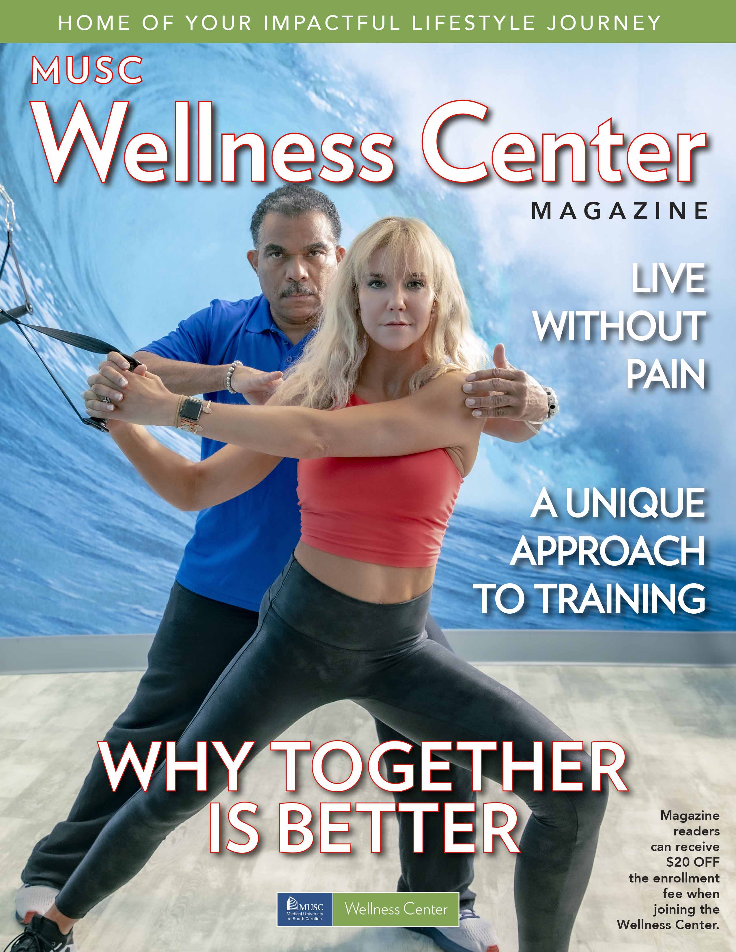 MUSC Wellness Center Magazine cover
