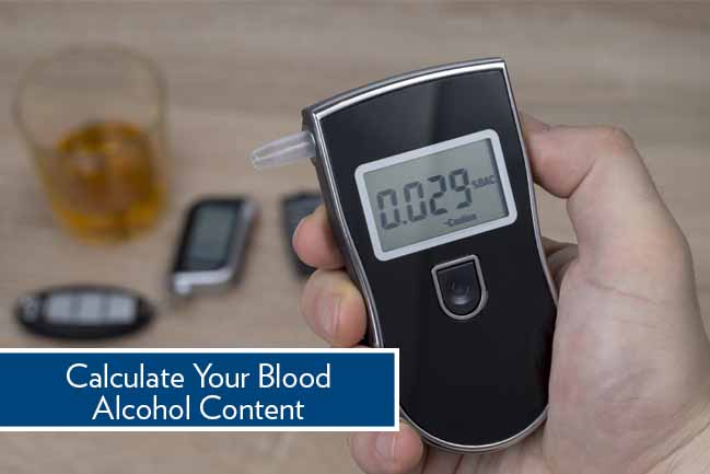 calculate blood alcohol content