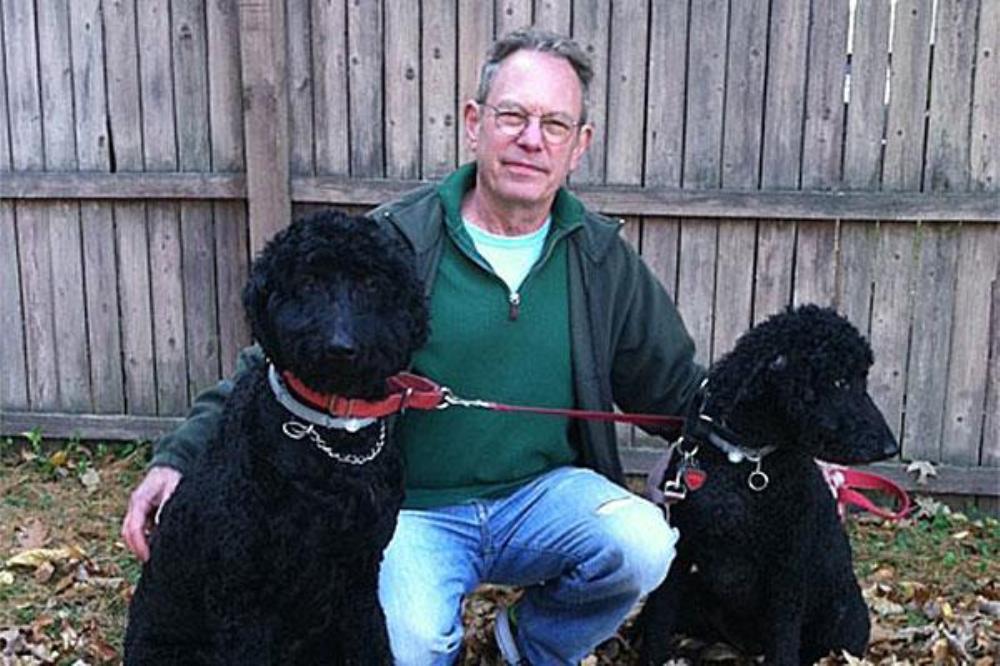 Mark Vail and his dogs