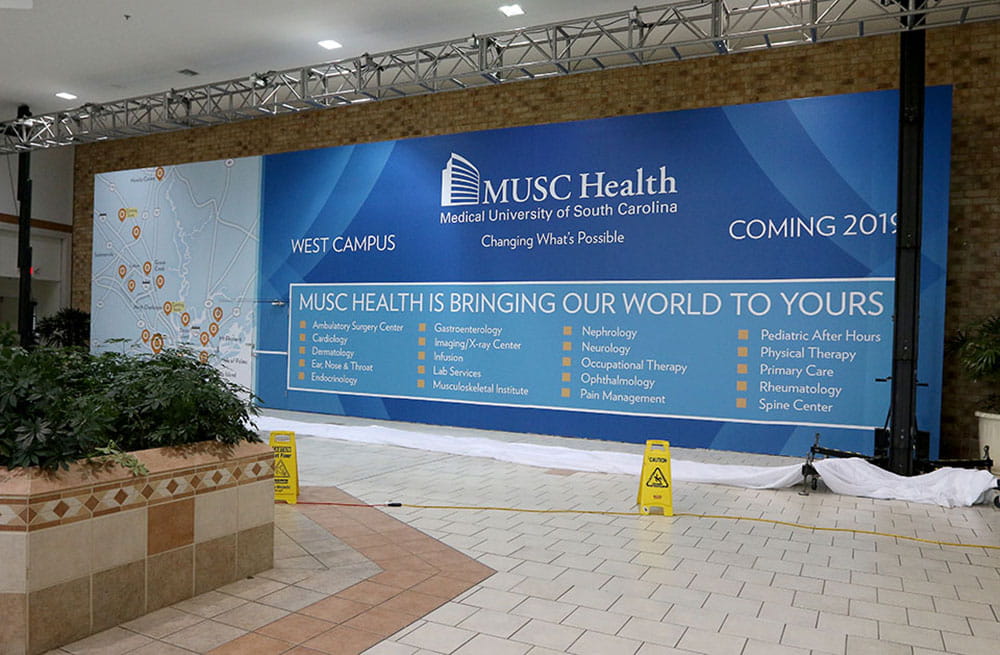 Sign for new clinic in Citadel Mall