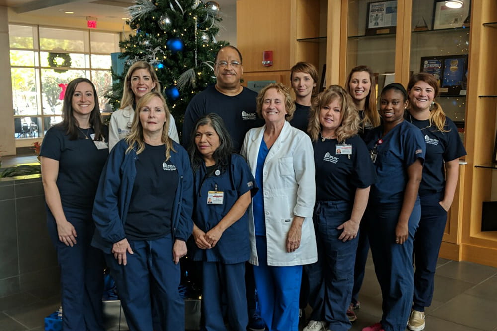 Nursing Team Focuses On ‘the Right Line The First Time Musc Charleston Sc 9681