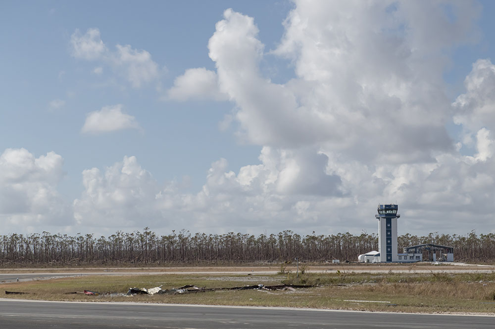 Marsh Harbor airport after Hurricane Dorian
