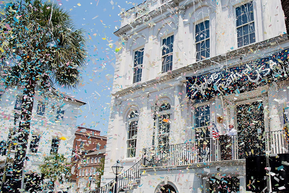 Spoleto Festival USA kicks off I front of Charleston's City Hall on May 24, 2019. 