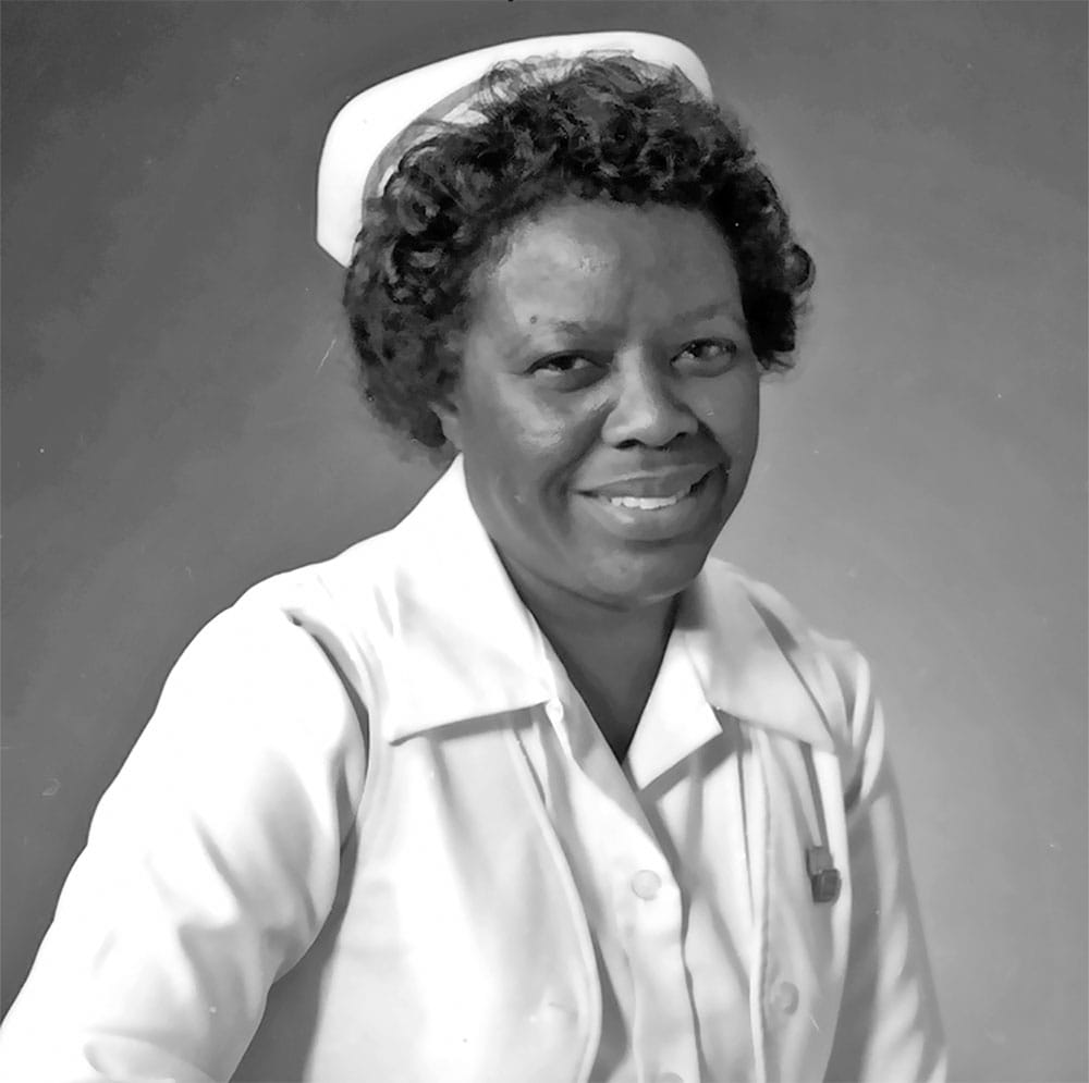 Hazel Alston Nursing Staff 1970s