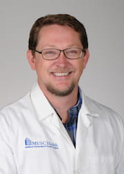 Dr. Eric Hamlett of the Department of Pathology and Laboratory Medicine at MUSC