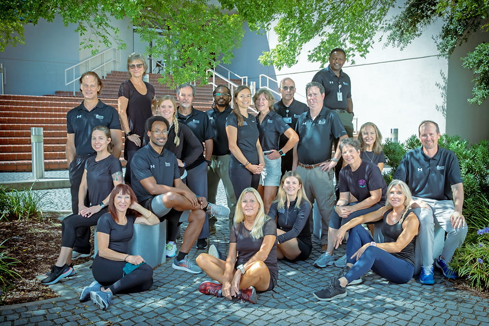 The MUSC Wellness Center team include certified trainers, wellness and membership staff and other support personnel.