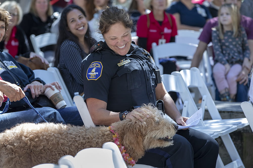 Event gives round of 'a-paws' for Animal Therapy | MUSC | Charleston, SC