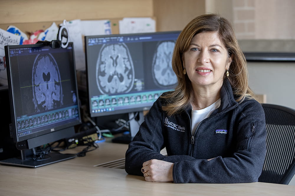 Maria Vittoria Spampinato, M.D., division director of Neuroradiology