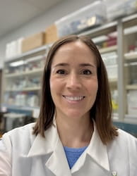 Dayvia Russell, Oates Lab manager